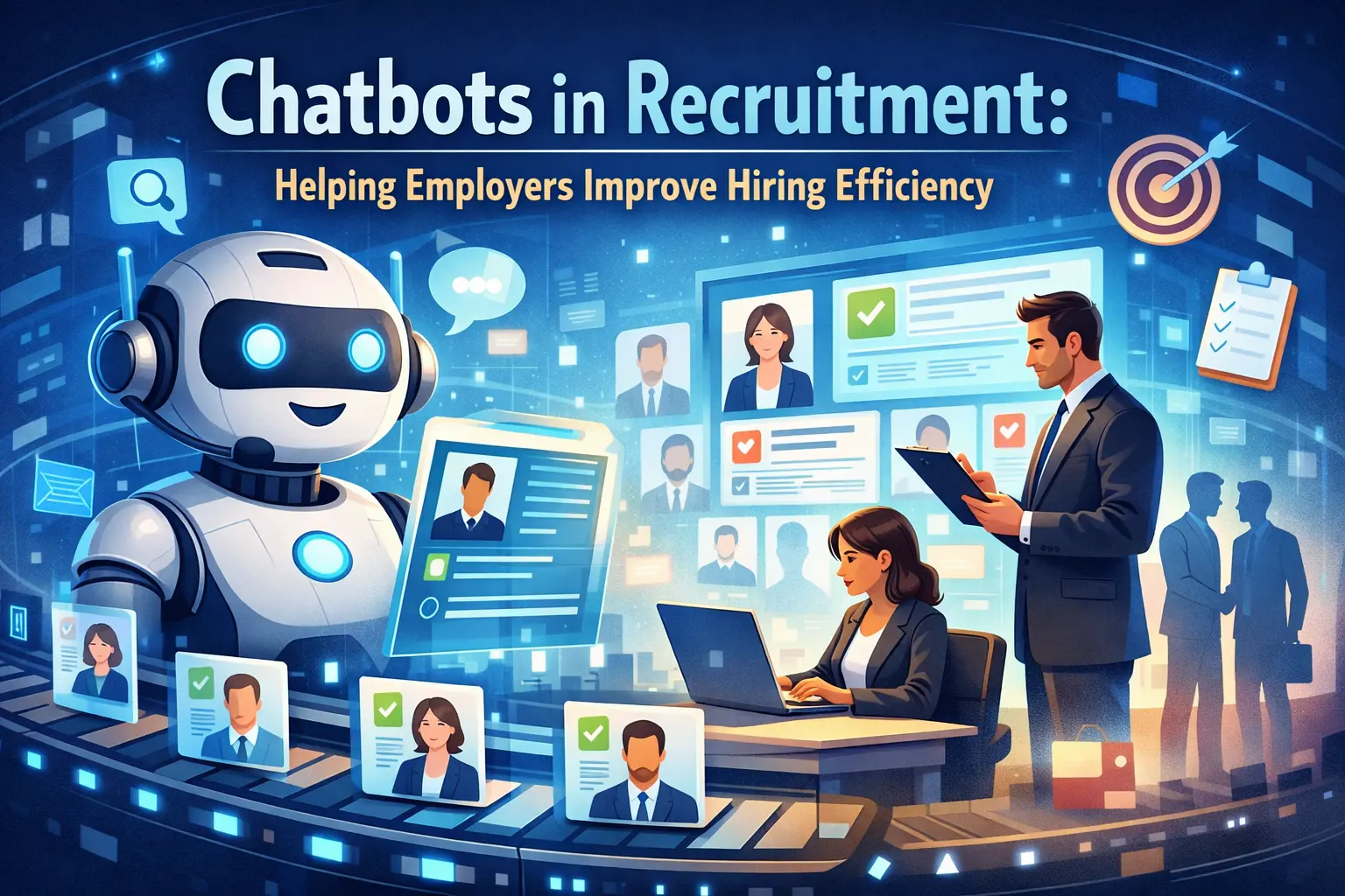Chatbots in Recruitment Helping Employers Improve Hiring Efficiency