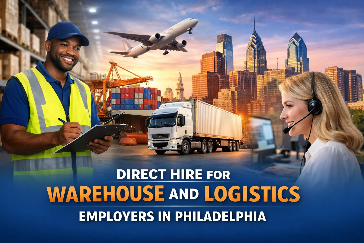 Direct Hire for Warehouse and Logistics Employers in Philadelphia