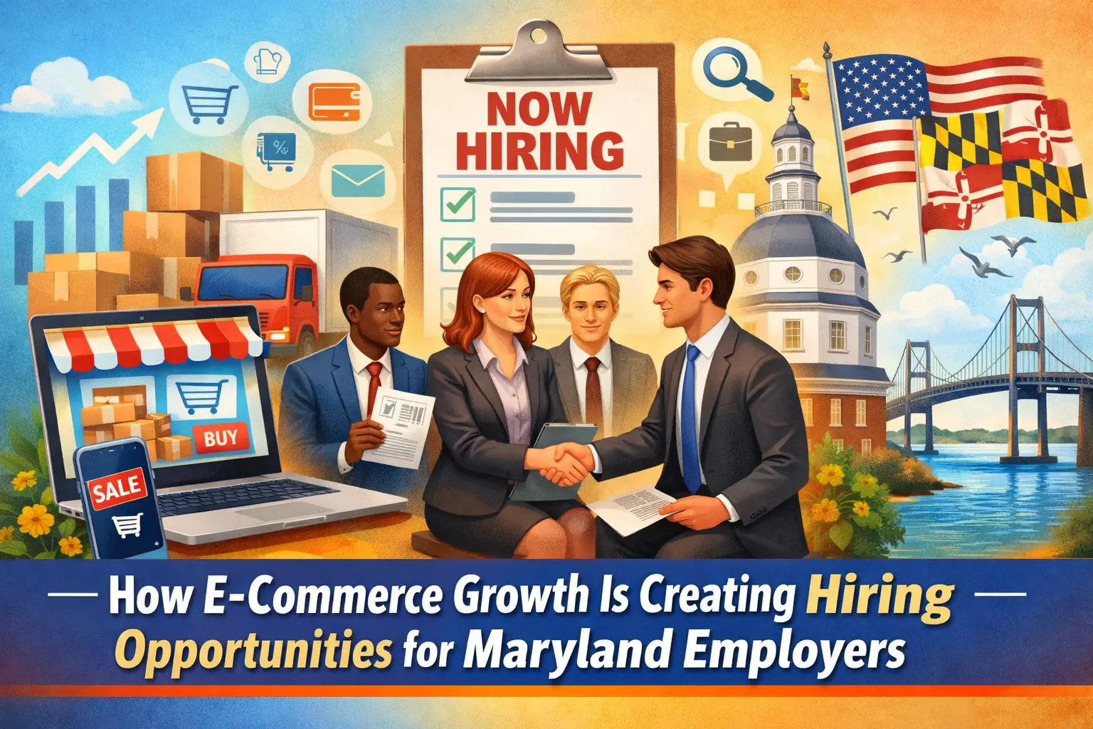 E-Commerce Growth & Hiring Opportunities Maryland Onsite Personnel