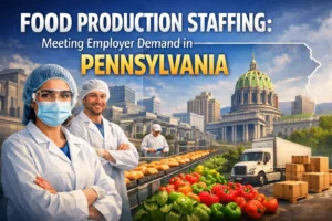 Food Production Staffing Pennsylvania Meeting Employer Demand Onsite Personnel
