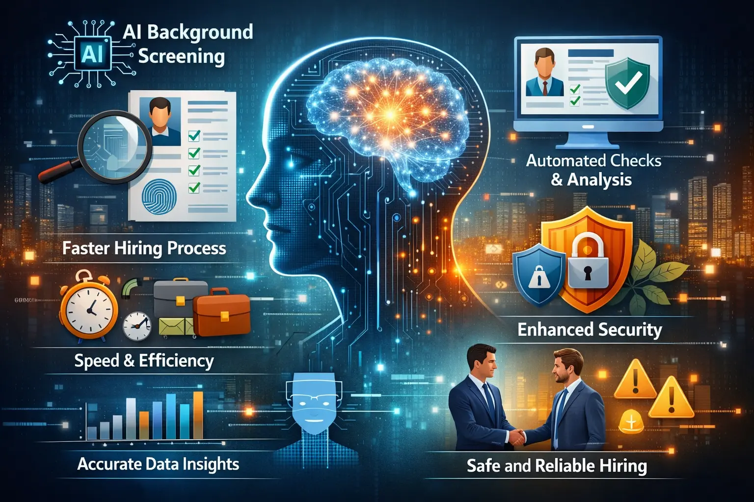 How AI Background Screening Helps Employers Hire Faster and Safer